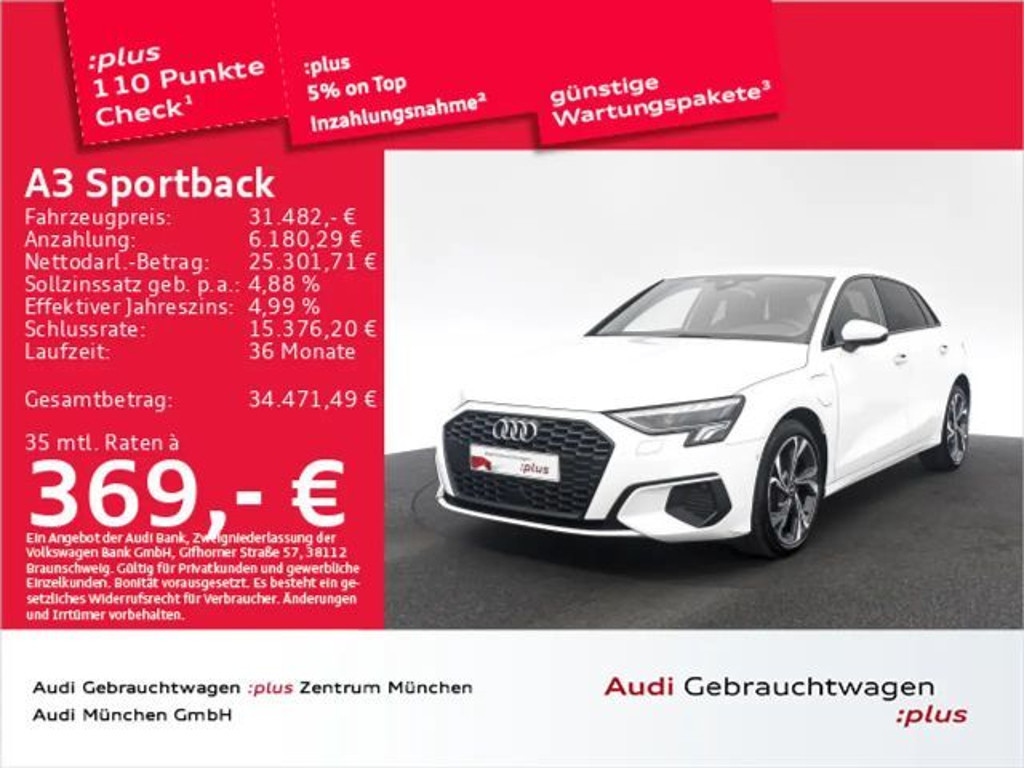 Audi A3 2022 Hybride Benzine