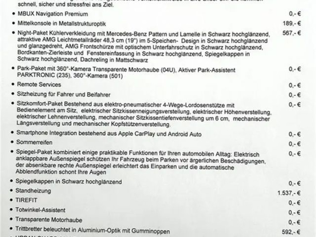 Mercedes-Benz GLC-Klasse