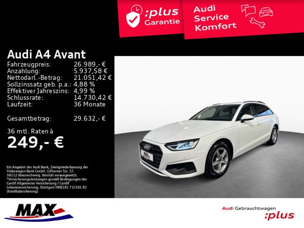 Audi A4 2022 Benzine