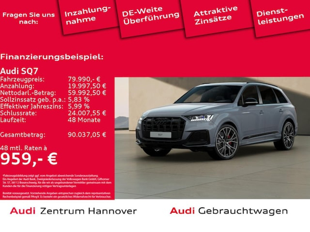 Audi SQ7 2023 Benzine