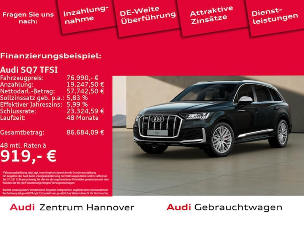 Audi SQ7 2023 Benzine