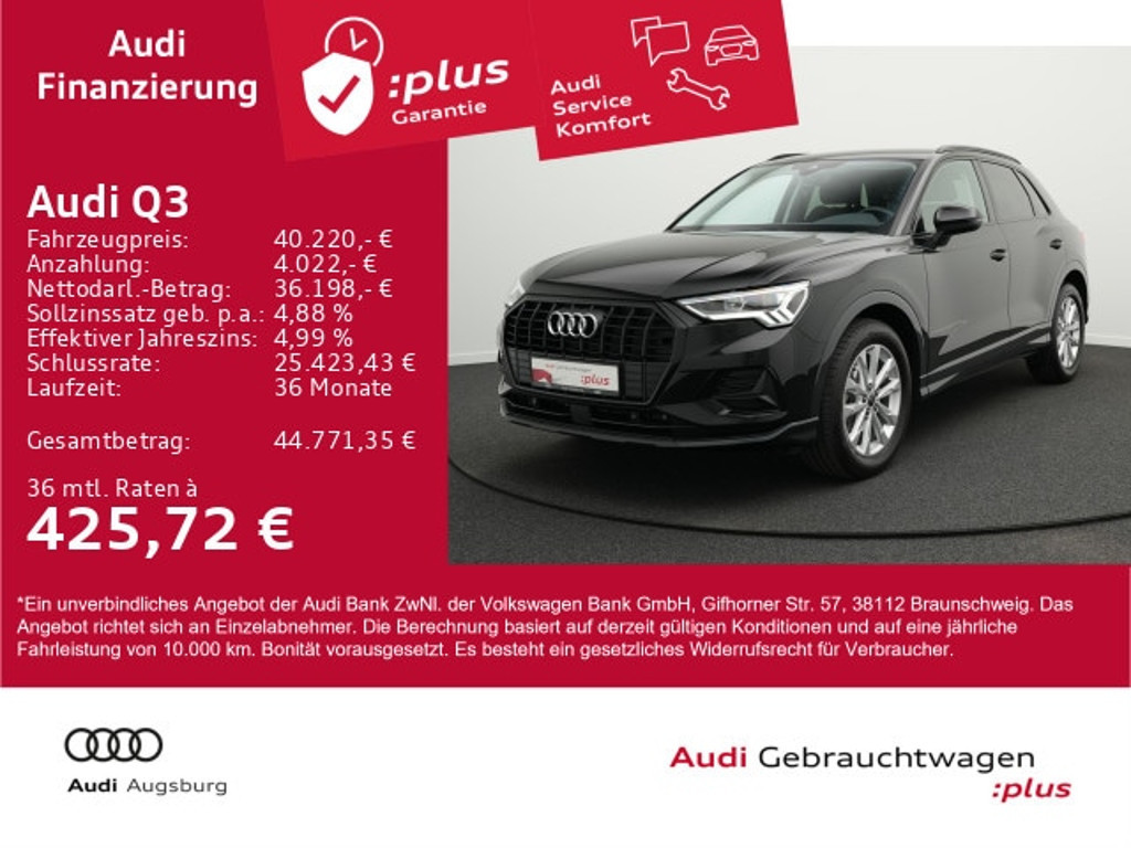 Audi Q3 2025 Benzine