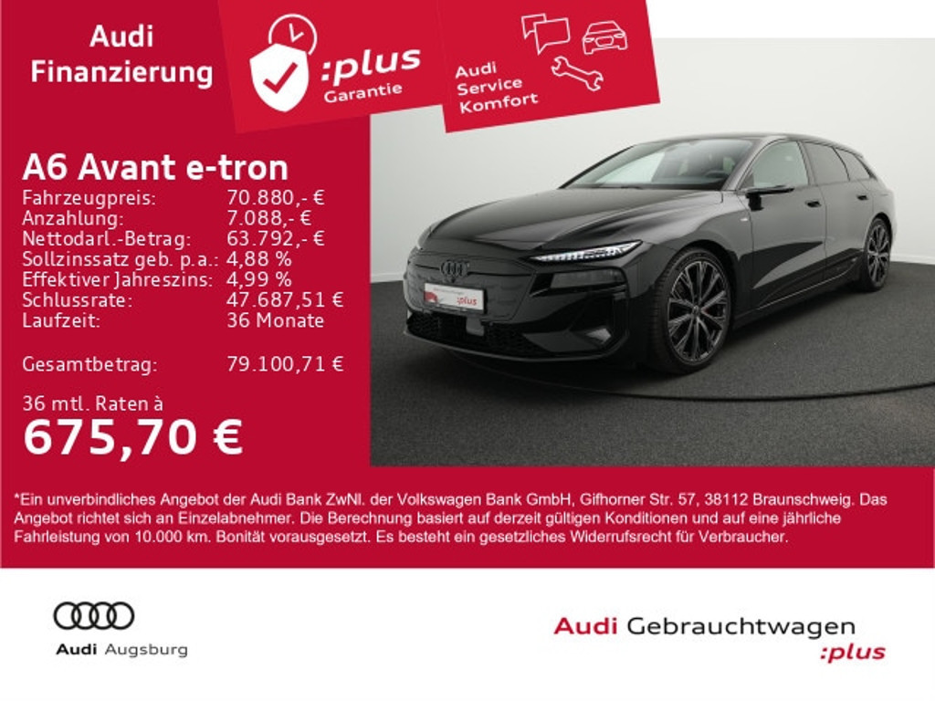 Audi A6 e-tron 2025 Elektrisch