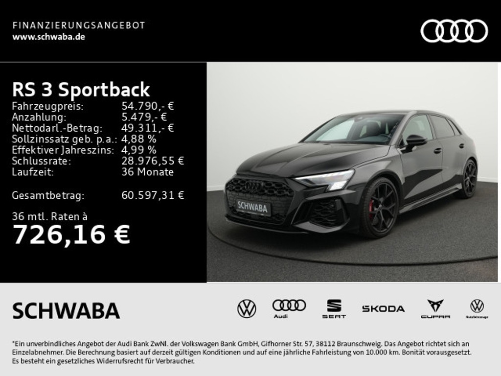 Audi RS3 2023 Benzine
