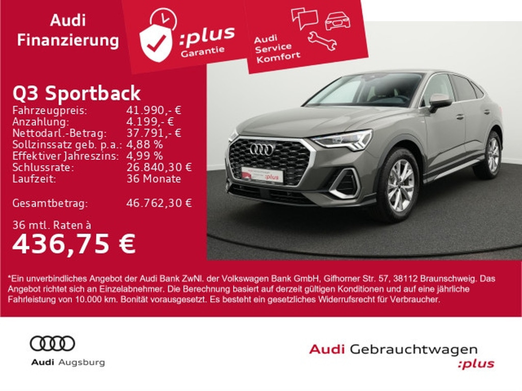 Audi Q3 2025 Benzine