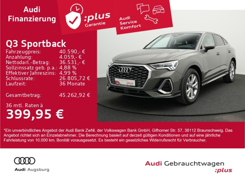 Audi Q3 2025 Benzine