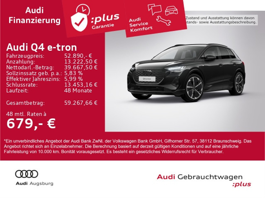Audi Q4 e-tron 2025 Elektrisch