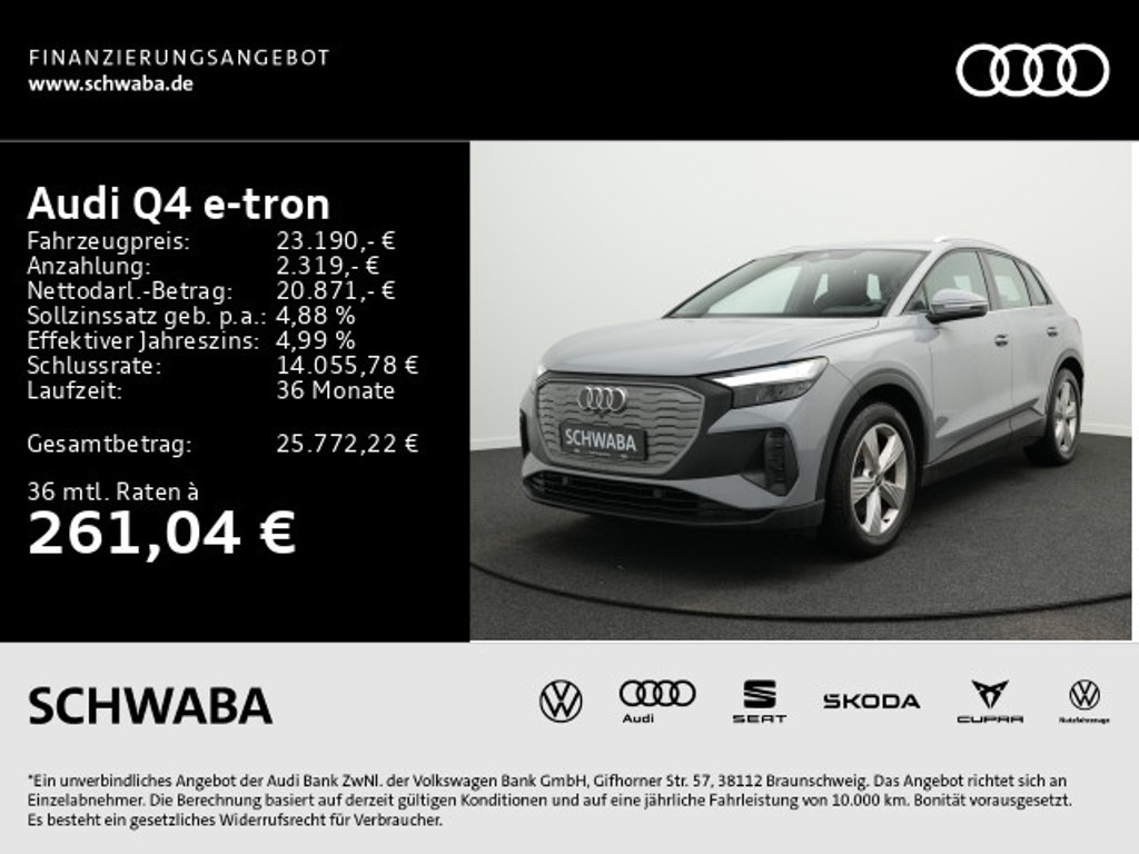 Audi Q4 e-tron 2021 Elektrisch