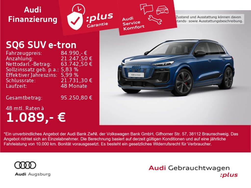 Audi Q6 e-tron 2025 Elektrisch