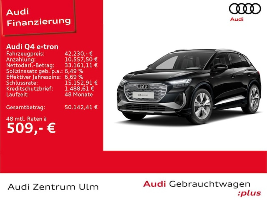 Audi Q4 e-tron 2025 Elektrisch