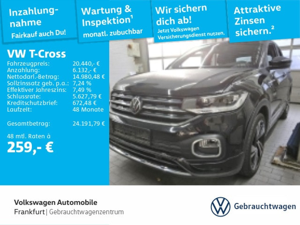 Volkswagen T-Cross 2022 Benzine