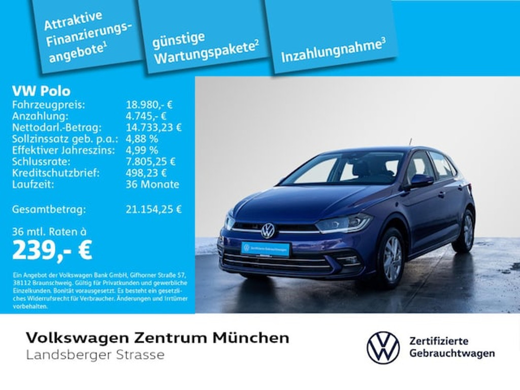 Volkswagen Polo 2023 Benzine