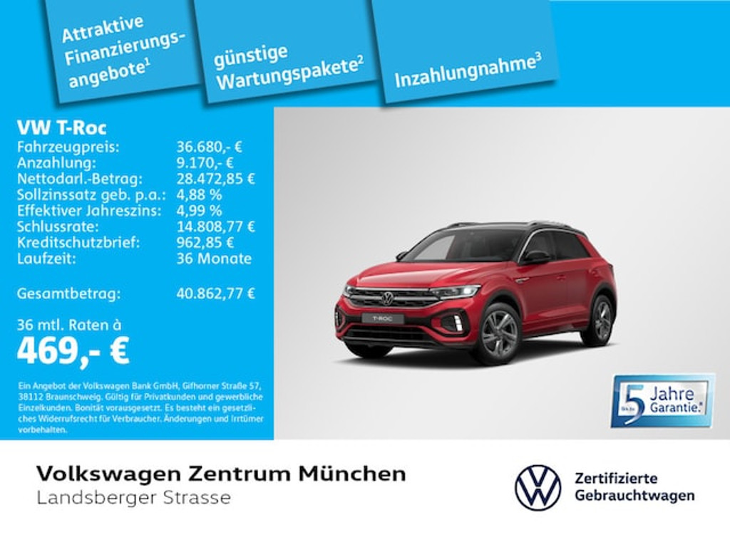 Volkswagen T-Roc 2025 Benzine