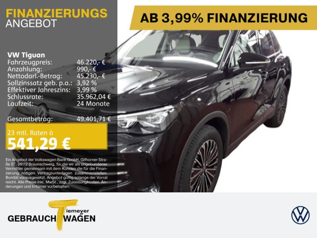 Volkswagen Tiguan 2024 Hybride Benzine