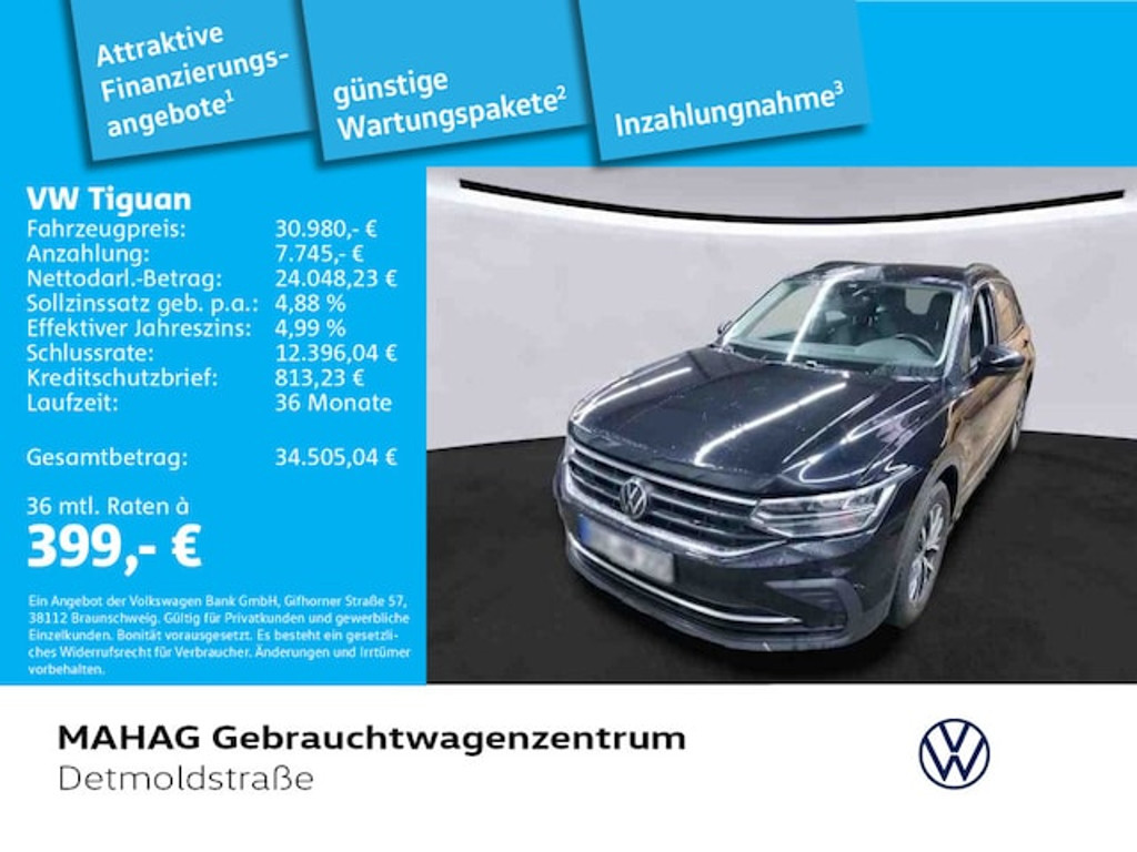 Volkswagen Tiguan 2023 Benzine