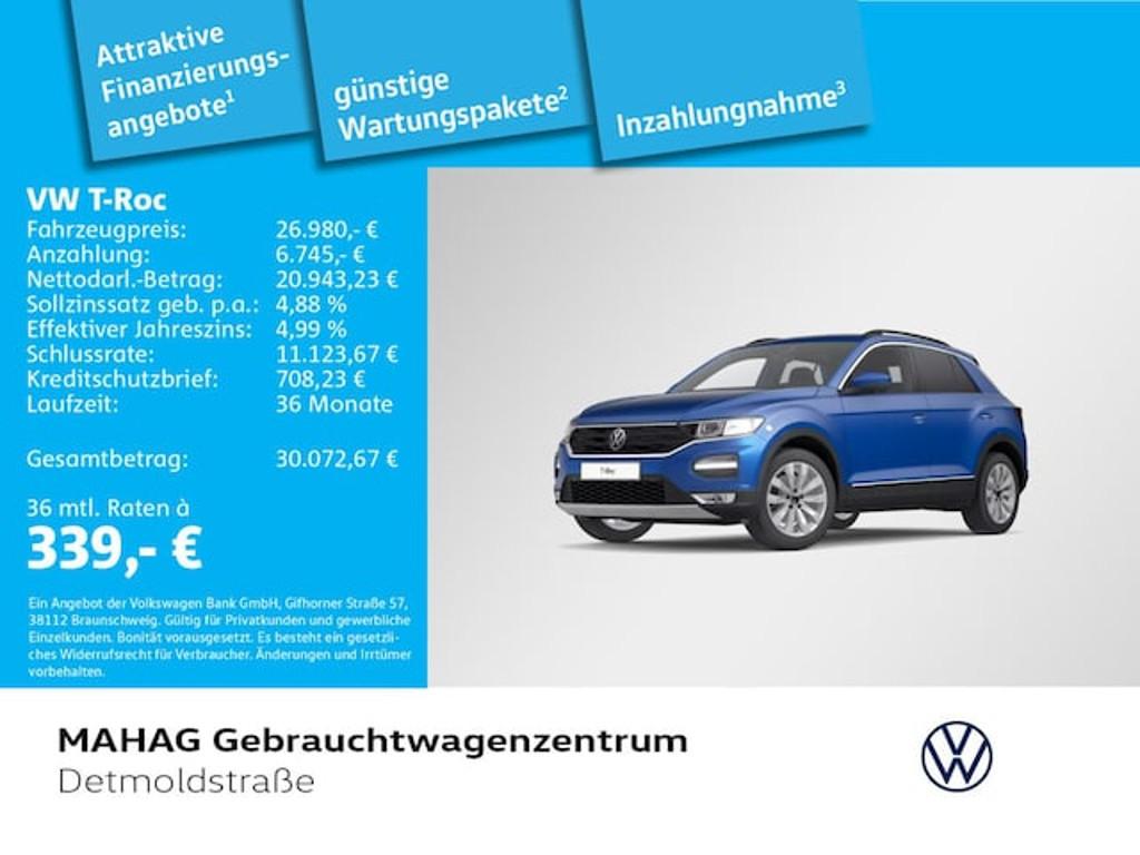Volkswagen T-Roc 2021 Benzine