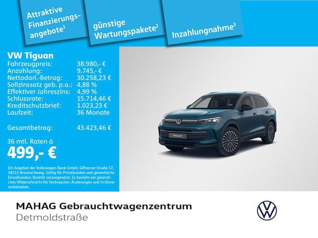 Volkswagen Tiguan 2025 Diesel