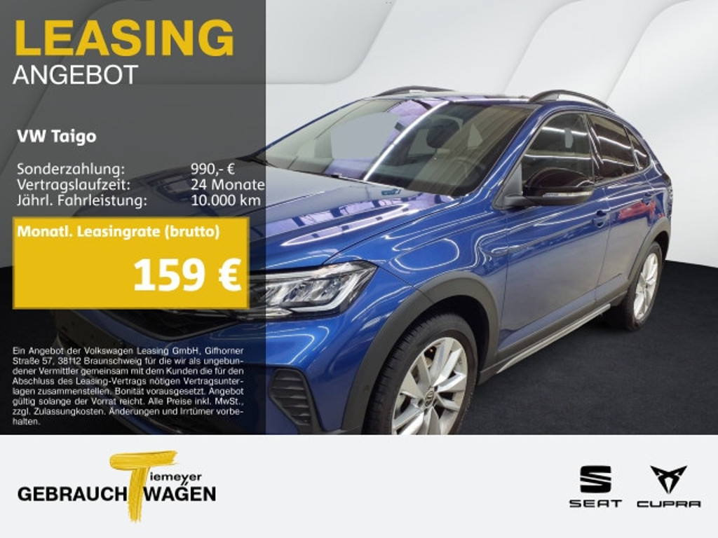 Volkswagen Taigo 2025 Benzine