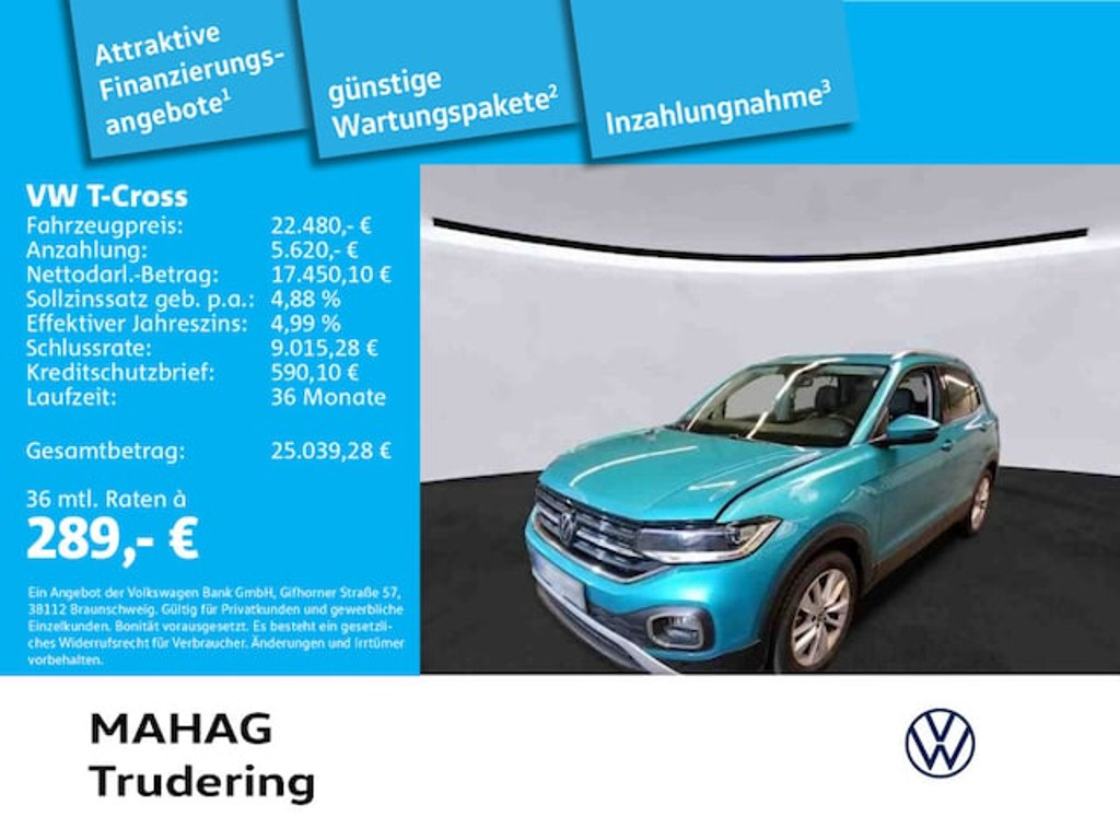 Volkswagen T-Cross 2023 Benzine