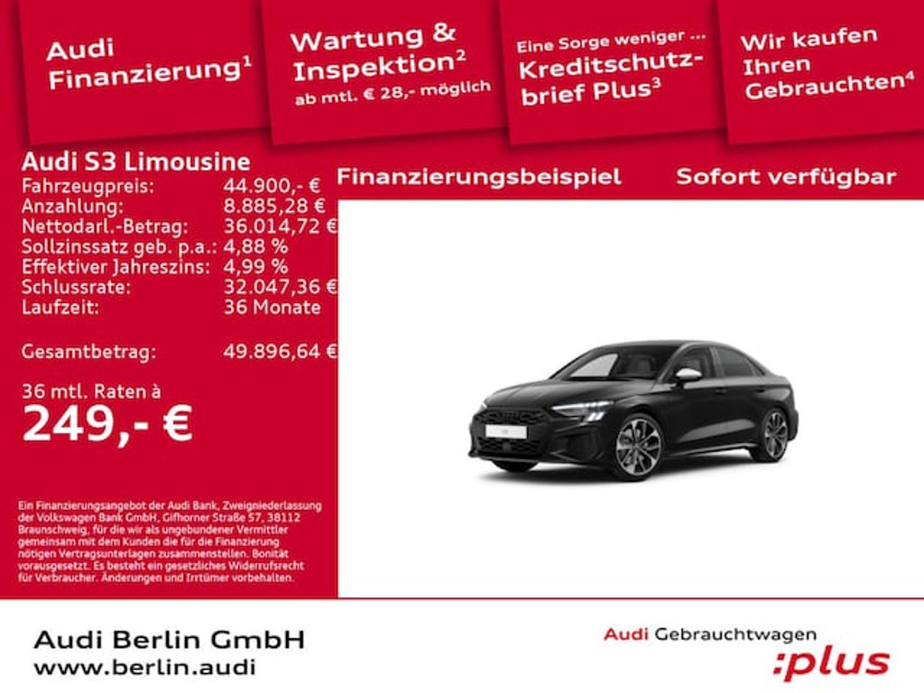 Audi S3 2024 Benzine
