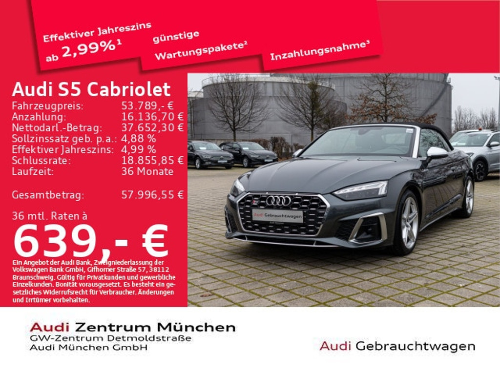 Audi S5 2023 Benzine