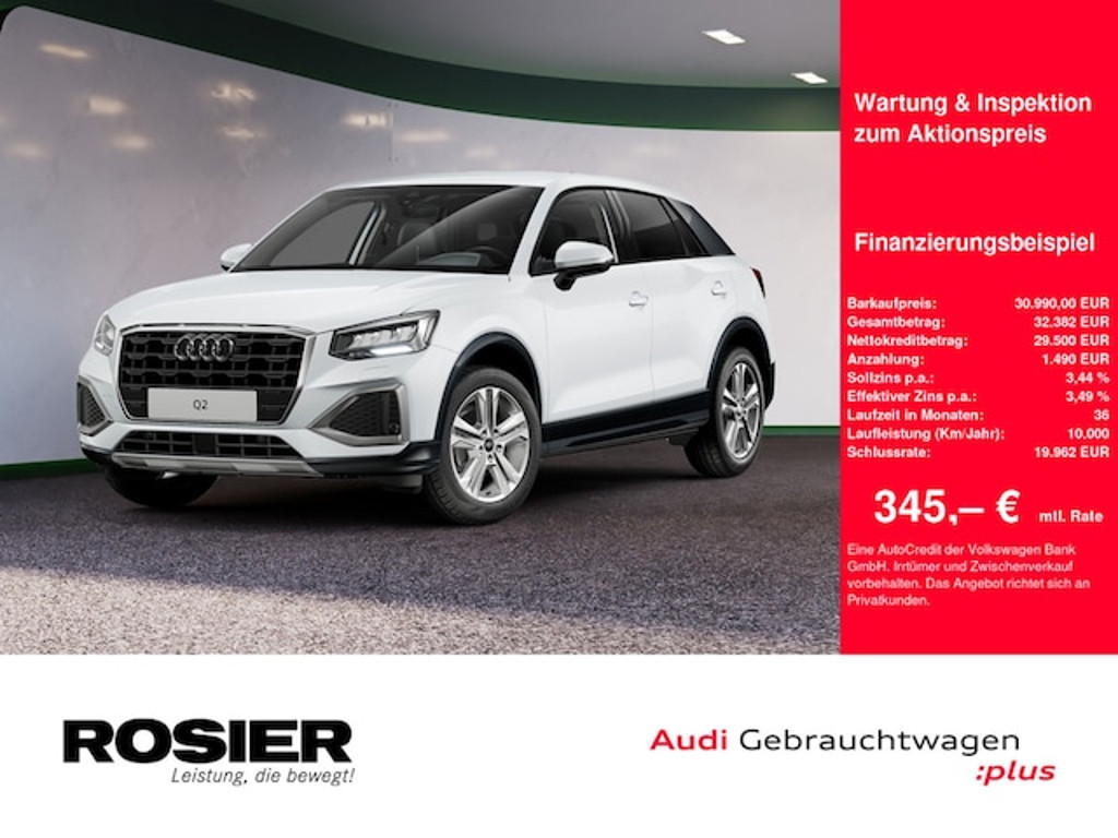 Audi Q2 2025 Benzine