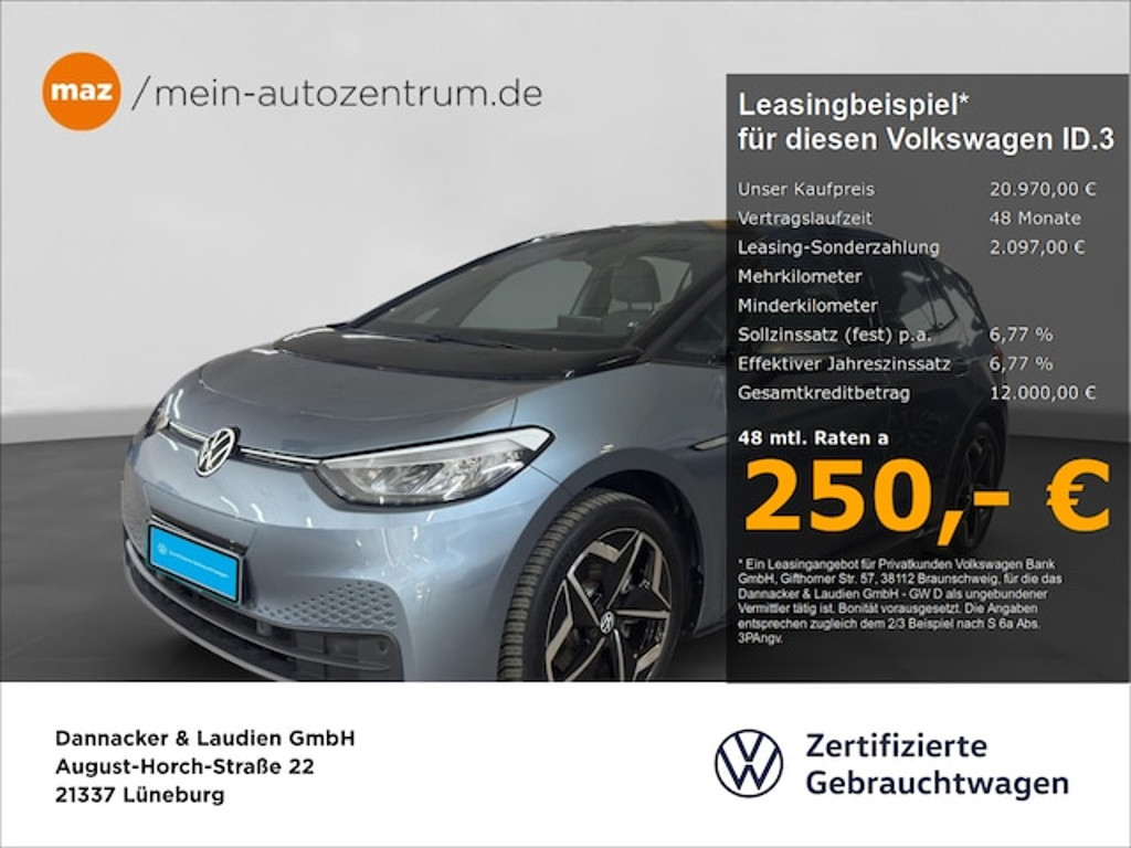 Volkswagen ID.3 2022 Elektrisch