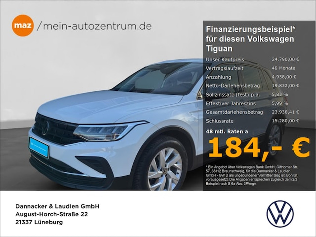 Volkswagen Tiguan 2022 Benzine