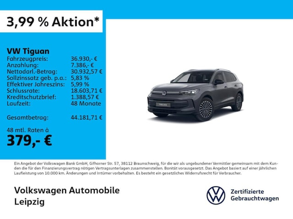 Volkswagen Tiguan 2025 Diesel