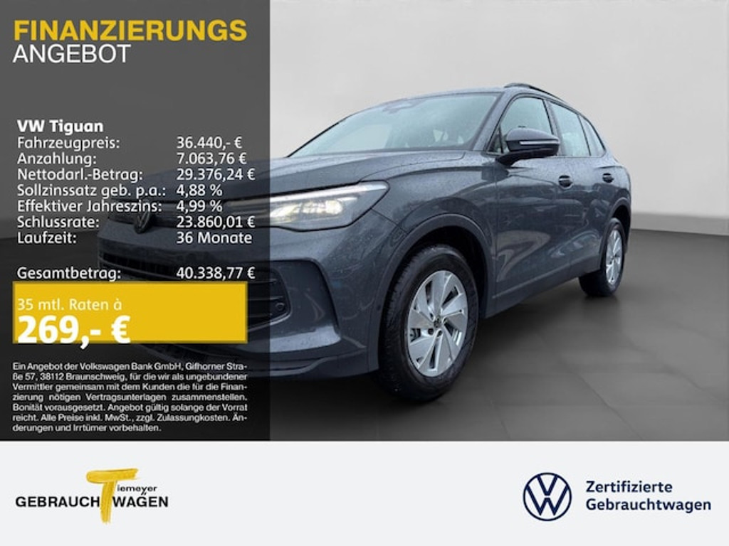 Volkswagen Tiguan 2025 Benzine