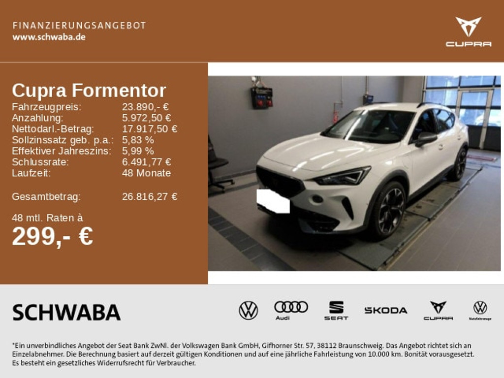 Cupra Formentor 2021 Hybride Benzine