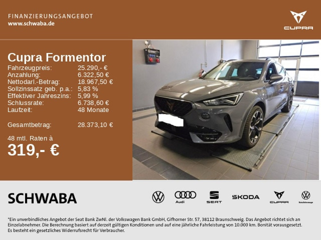 Cupra Formentor 2022 Hybride Benzine