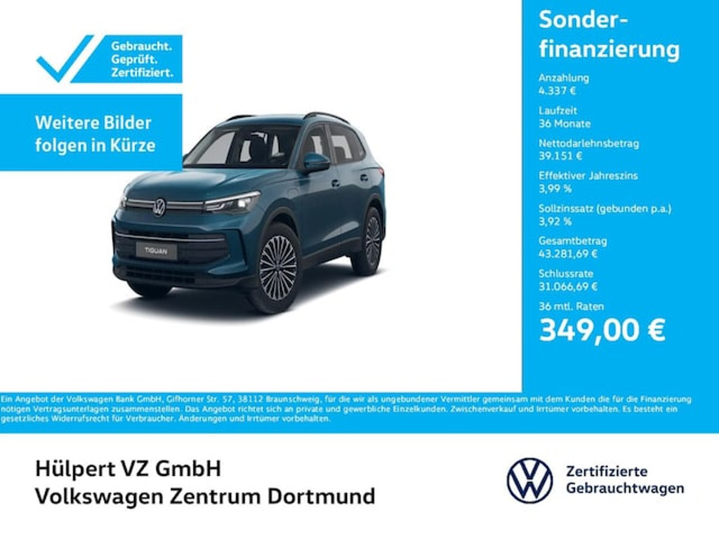 Volkswagen Tiguan 2025 Hybride Benzine