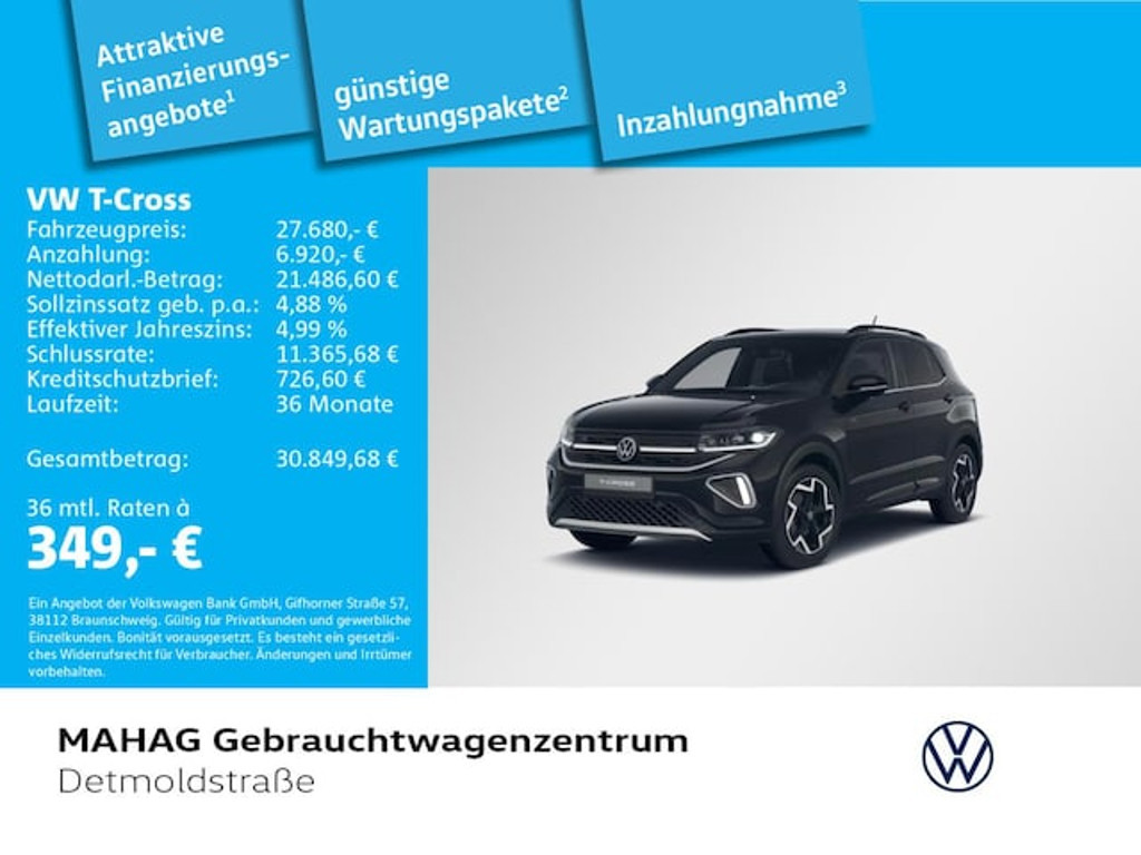 Volkswagen T-Cross 2025 Benzine