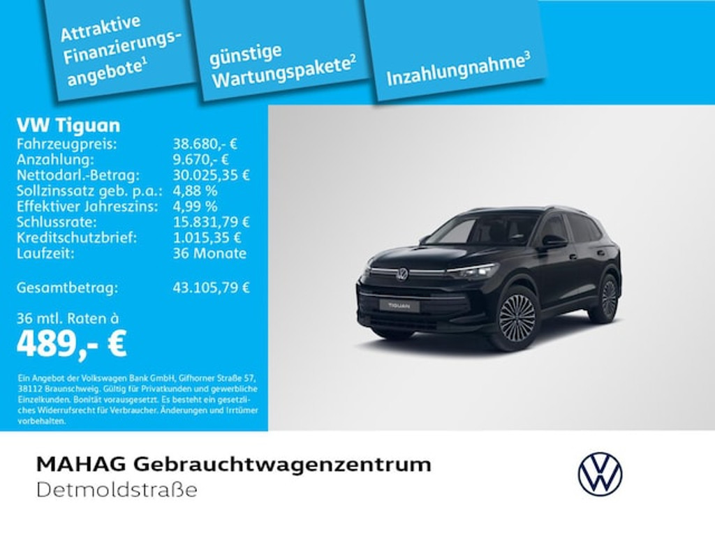 Volkswagen Tiguan 2025 Diesel