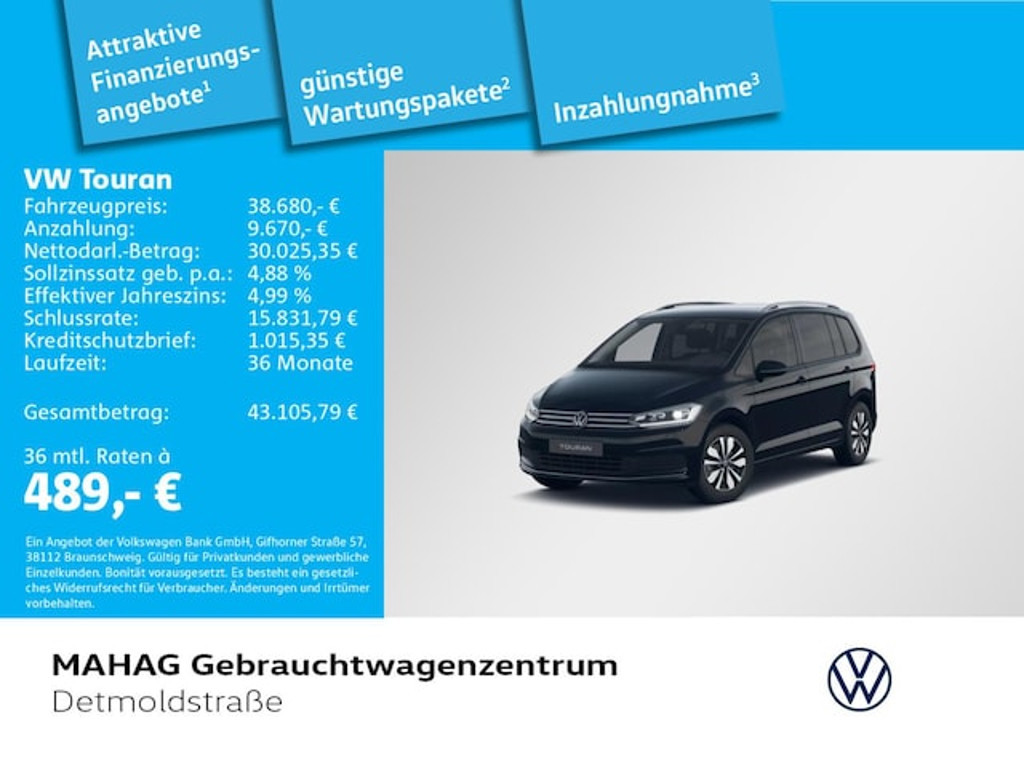 Volkswagen Touran 2025 Benzine