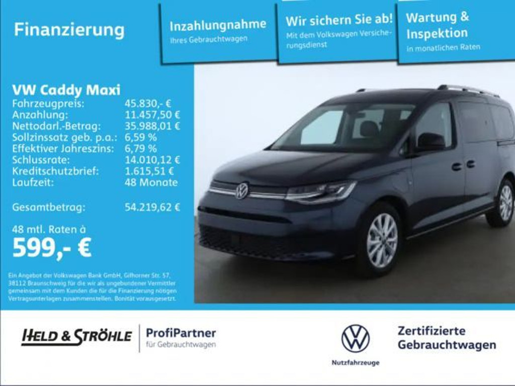 Volkswagen Caddy 2025 Hybride Benzine
