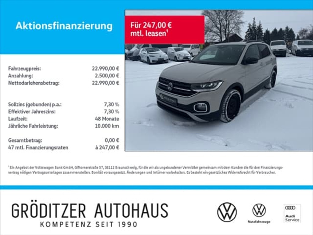 Volkswagen T-Cross 2022 Benzine