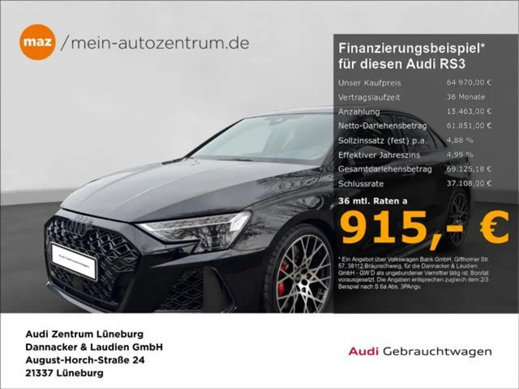 Audi RS3 2024 Benzine