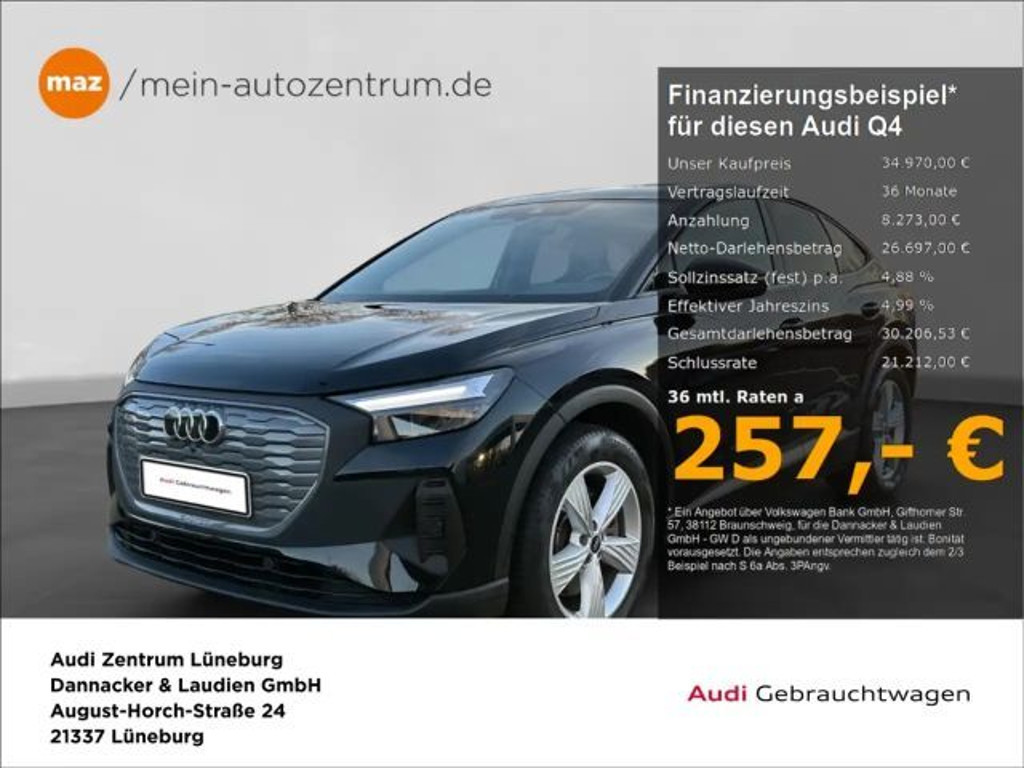 Audi Q4 e-tron 2022 Elektrisch