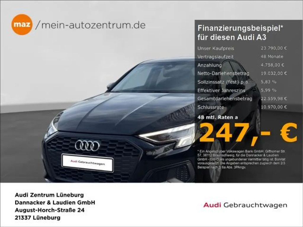 Audi A3 2022 Hybride Benzine