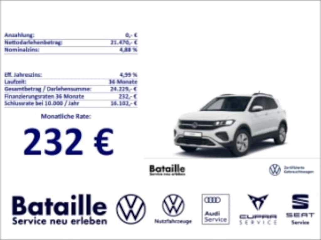 Volkswagen T-Cross 2024 Benzine