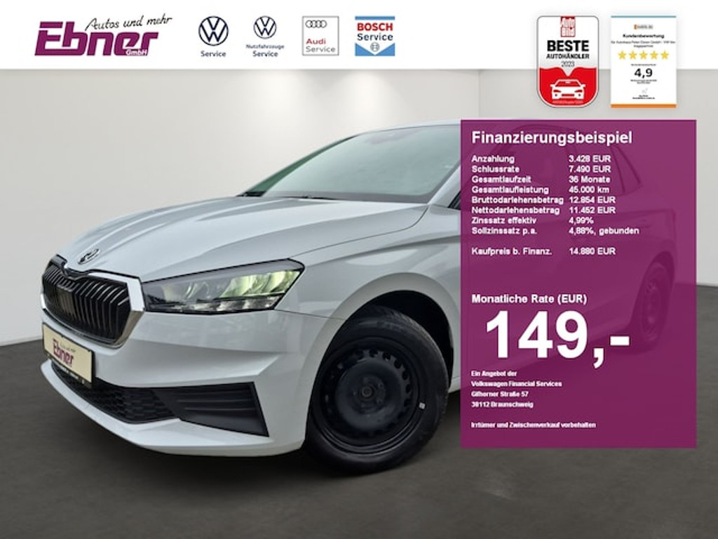 Skoda Fabia 2022 Benzine