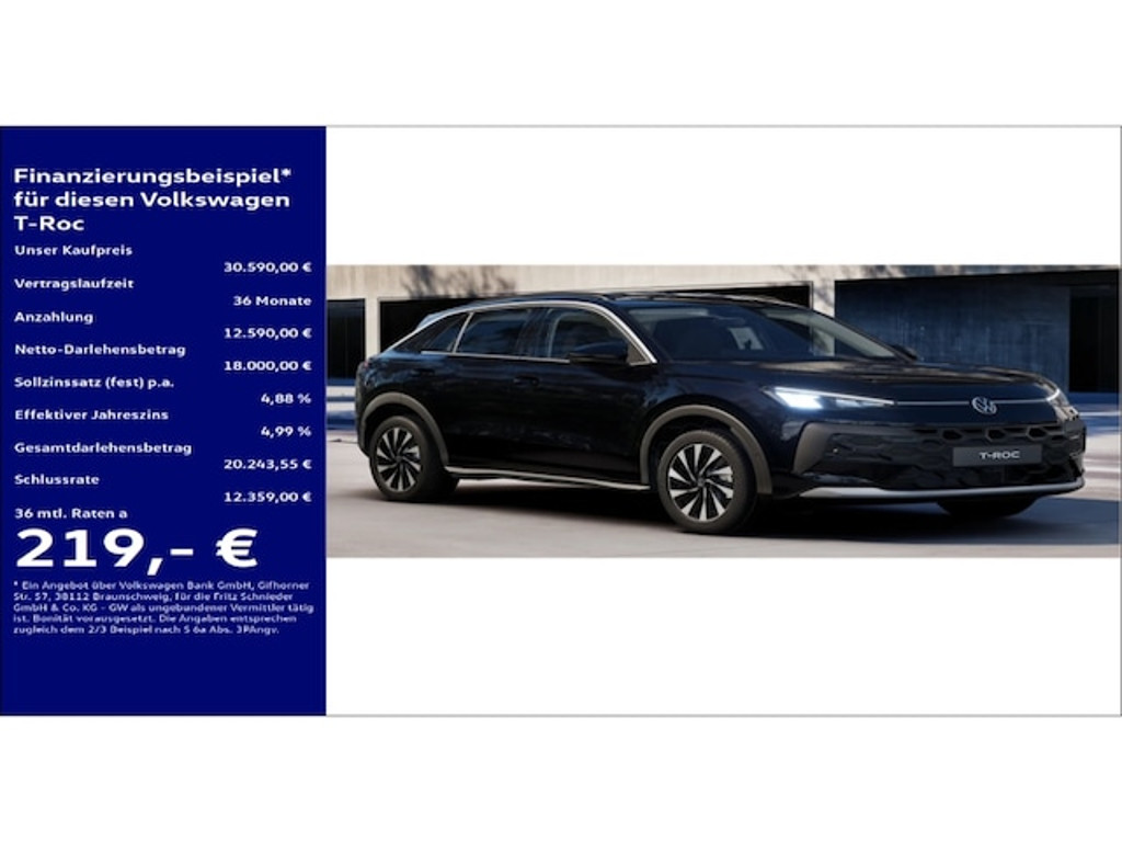 Volkswagen T-Roc 2025 Benzine