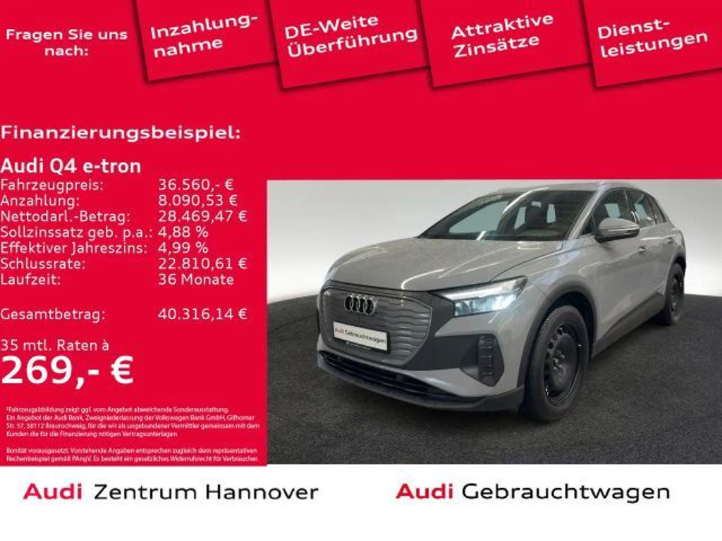 Audi Q4 e-tron 2023 Elektrisch