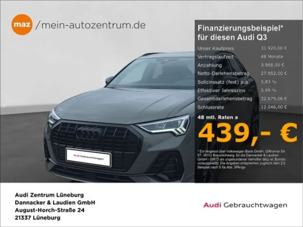 Audi Q3 2021 Hybride Benzine