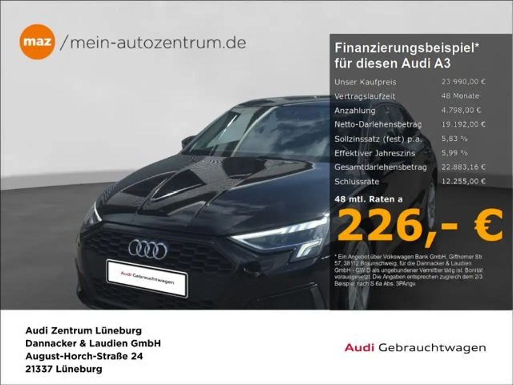 Audi A3 2022 Hybride Benzine