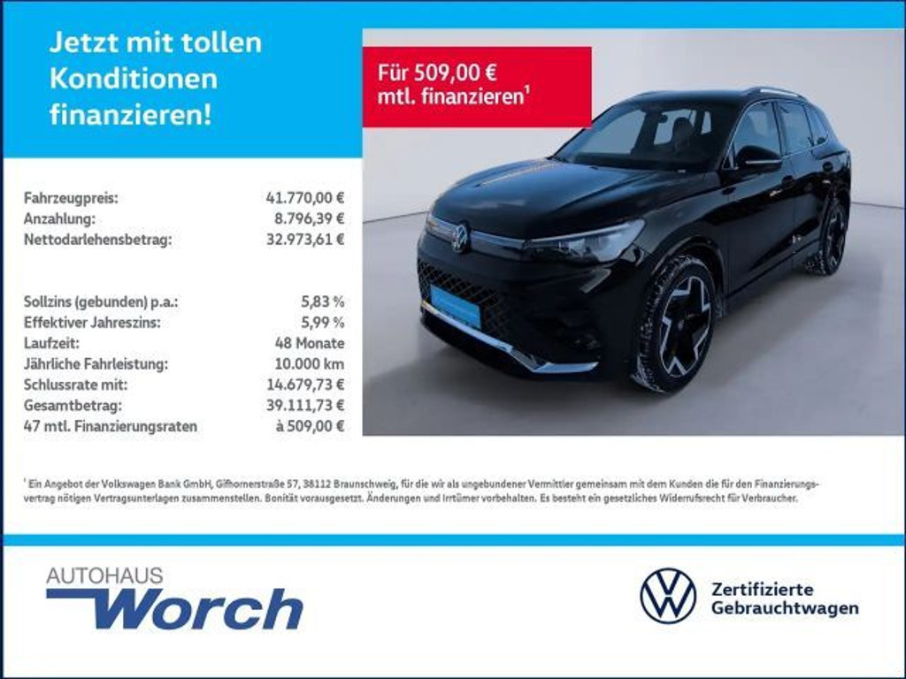 Volkswagen Tiguan 2025 Benzine