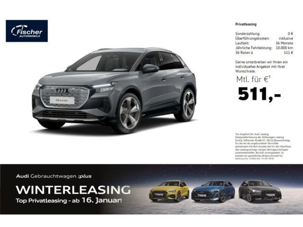 Audi Q4 e-tron 2025 Elektrisch