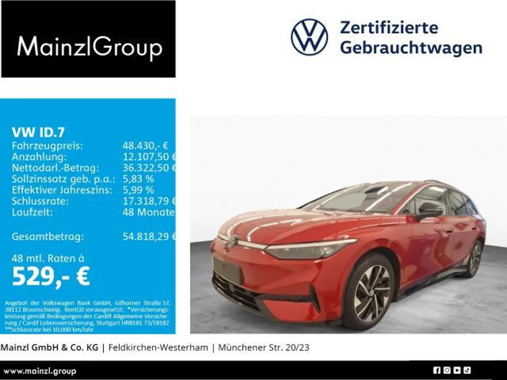 Volkswagen ID.7 2024 Elektrisch